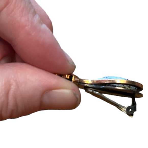 Vintage Renoir Matisse Clip On Earrings - Picture 2 of 4